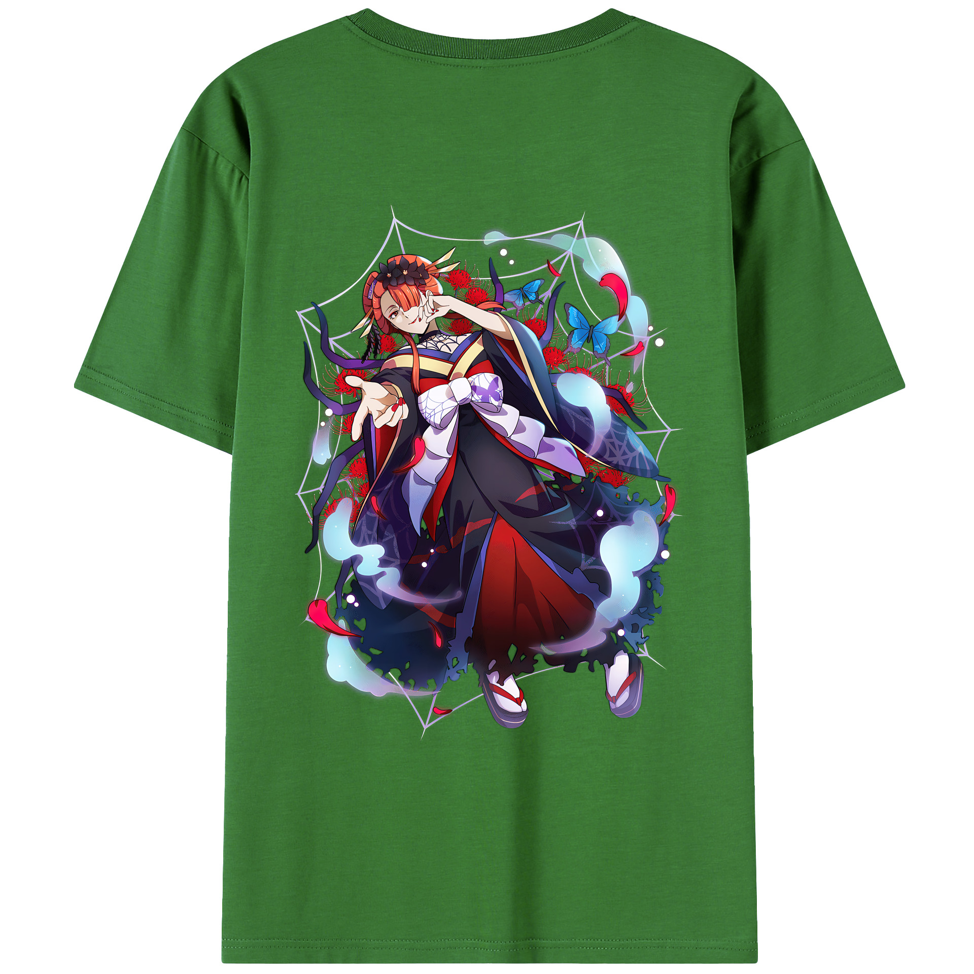 （画像用） 文豪ストレイドッグス Bungo Stray Dogs レディース半袖Tシャツ(バックプリント)